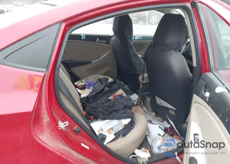 2016 Hyundai Accent Se z USA, uszkodzony, nr VIN KMHCT4AE3GU120752